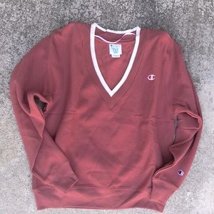 Women’s Champion Life reverse weave V neck.  Medium. NEW